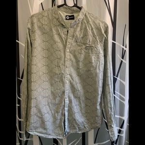 Skunkfunk Button Down Shirt Sz S
